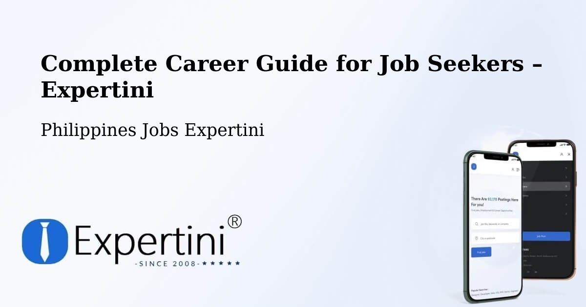 Career Guide for Job Seekers – Tacloban - Tacloban, Philippines Jobs Expertini
