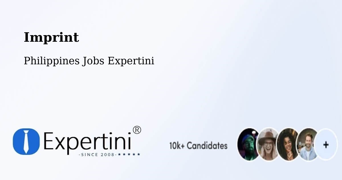 Imprint – Tacloban - Philippines Jobs Expertini